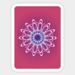 Beauty Flower Pink Sticker